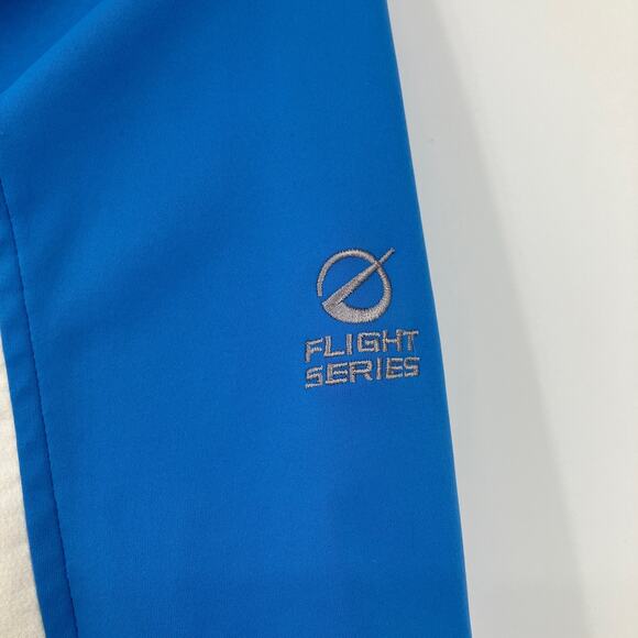 The North Face Flight Series Blue White Windstopper Full Zip Track Jacket Coat - Picture 13 of 15